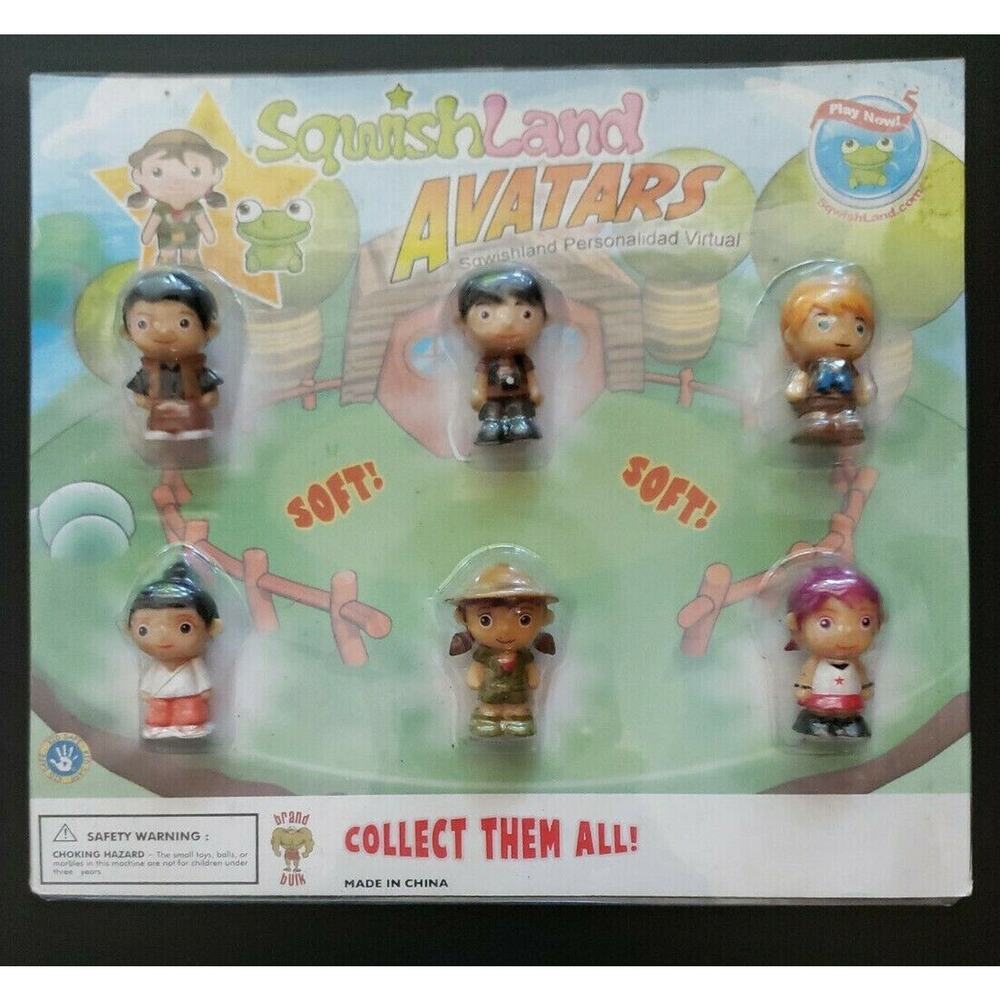 Vintage Squishland Avitars Gumball Vending Machine Header Display Card #368